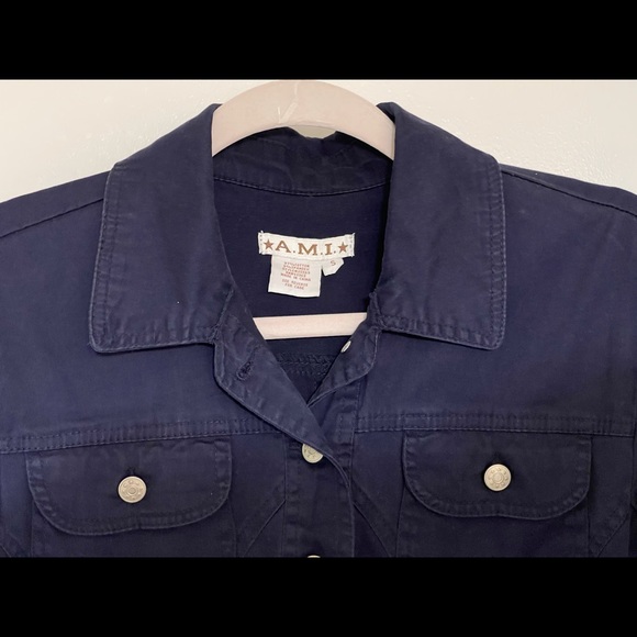 Dark navy blue jacket. - Picture 2 of 3